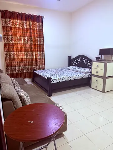 Master bedroom with attached bathroom
