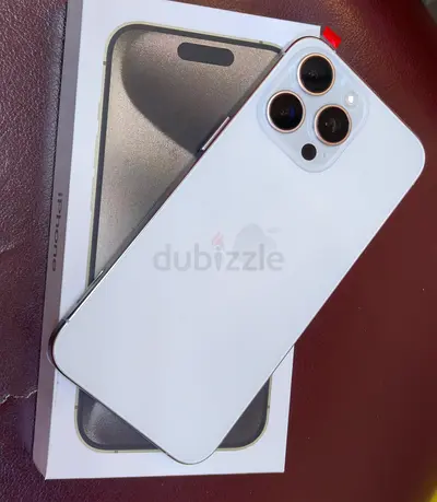 iPhone 15 Pro Max 256GB - Silver, Excellent Condition with Box