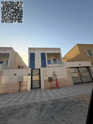 فيلا جديدة كلياً مكونة من 5 غرف نوم رئيسية متاحة للإيجار في منطقة المويهات 03 عجمان
