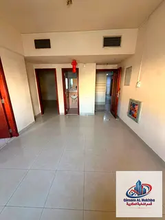 1-Bedroom Apartment in Al Majaz 1, Behind Safeer Mall, 2 Bathrooms, Central AC, Full Maintenance, AE