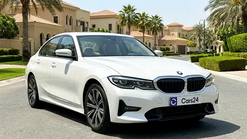 AED 1,307/month | 0 DP | Free 1 Year Warranty | Service History | 30 Day Return | BMW 320I 2021