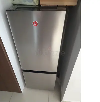 Hoover Stainless Steel Bottom-Freezer Fridge - Great Condition