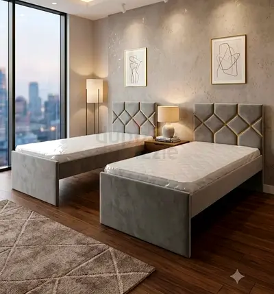 Brand-new Single size wooden bed Available