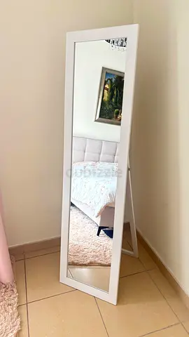 Full-Length Standing Mirror - White Frame