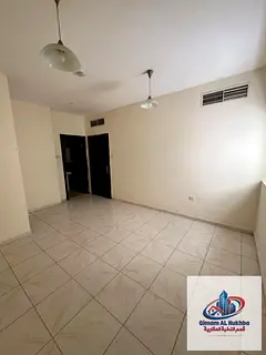 Best 1BR for rent in Al Qasimia, Al Mahatta. Central AC/gas, flexible payments. Prime location with