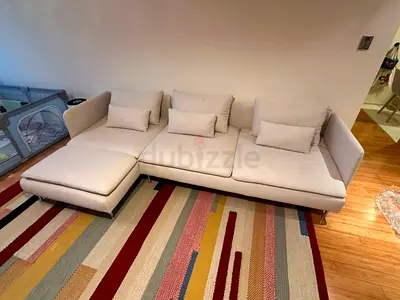 Perfect condition IKEA sodhram l sahpe sofa