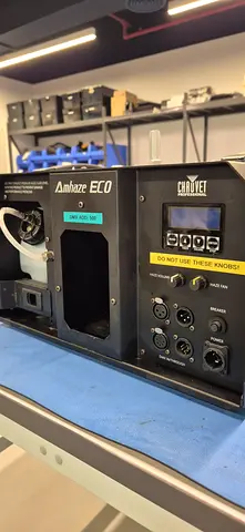 2x Chauvet Professional Amhaze ECO Haze Machine