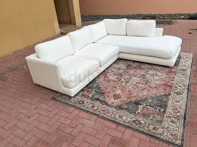 West elm L Shape sofa