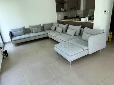 Ikea soderhamn u shape sofa