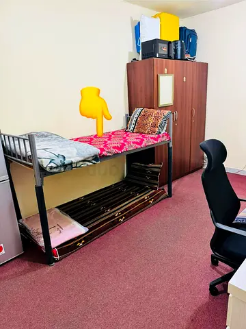 Bed Space Available – Shabiya 12, Abu Dhabi | AED 900/month