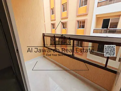 Two bedrooms, a living room, three bathrooms, a balcony, central air conditioning. (Al-Muwayhat 3)
