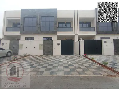 For sale in Al-Haliyo area | Townhouse villa with 5 bedrooms, a majlis, and a living room, price including registration fees