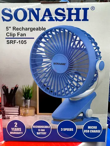 Rechargeable fan