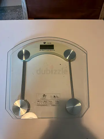 Glass Digital Bathroom Scale - Used, Working