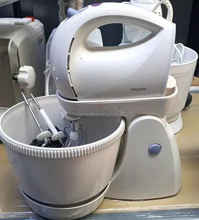 Philips Stand & Hand Mixer with Bowl — Good Working Condition