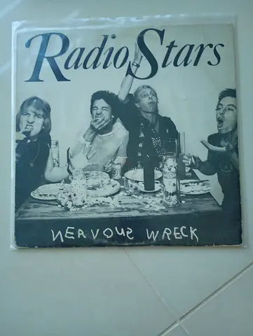Radio Stars — Nervous Wreck (7" Single) Vintage Vinyl Sleeve