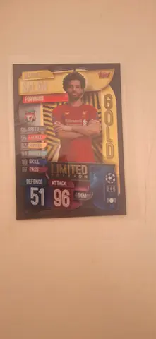 Signed/Collectible Football Trading Card — Mohamed Salah (Liverpool) — Limited Edition Style
