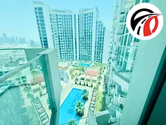 Burj & Pool View Studio | Creek Views Azizi
