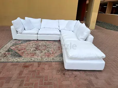 Looom collection Modular sofa and footstool