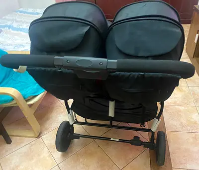 Twin double stroller - used, sturdy, great for siblings