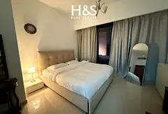 Golf View Studio | Furnished | Balcony, Spacious