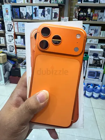 Apple iPhone (Orange) - Good Condition, Box Included