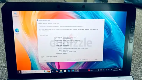 Hp zbook core i7 x2 g4 with 2 gb graphics tablet