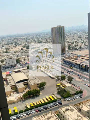 For Annual Rent in Ajman – Al Nuaimiya 3 | City Tower | Fully Furnished 1-Bedroom Apartment | Balco