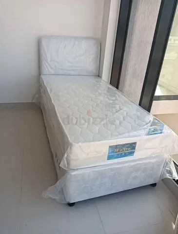 Brand New Single size American base bed frame with Mattress Available