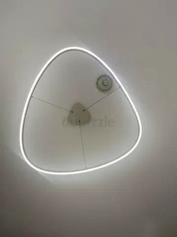 Modern LED Triangular Ceiling Light - Minimal Design
