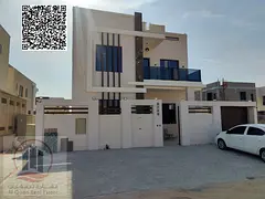 For sale in Al Zahia area | Luxury villa with 7 bedrooms, majlis, living room and roof, price includ