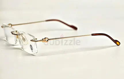 Cartier C Décor Rimless Eyeglasses – 22K Gold-Plated Made in France