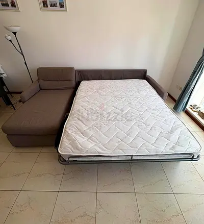 Original marina home lshape sofabed with storage 4 seater
