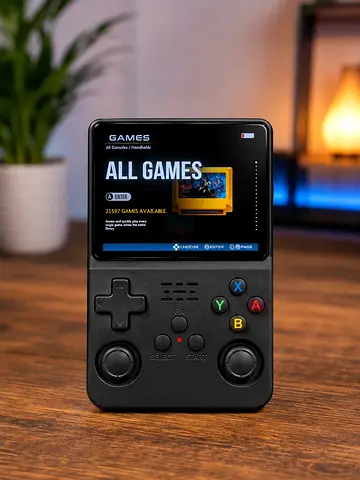 Handheld Retro Gaming Console — Portable All-in-One (Like Pocket Emulator)
