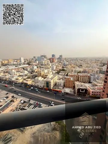 غرفتين وصالة في برج النعيمية ون بعجمان مع حمامين وبلكونة وباركن مجاني، الإيجار السنوي 47 ألف درهم على 4 دفعات مع شيك ضمان، موقع مميز والبرج عائلي فقط