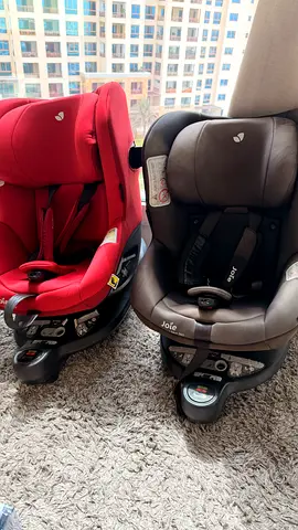 2x Joie i-Spin 360 Rotating ISOFIX Car Seats