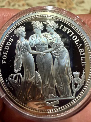 2020 GB - Three Graces 2 Ounce Silver Proof
