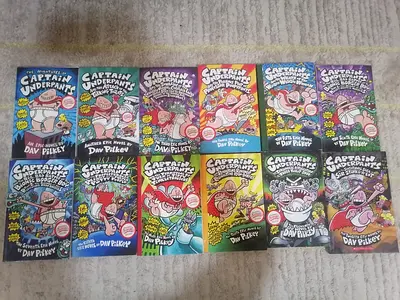 12 Captain Underpants Book URGENT SALE!