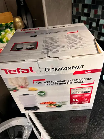 Tefal Ultracompact 3-Tier Steam Cooker – Brand New / Never Used