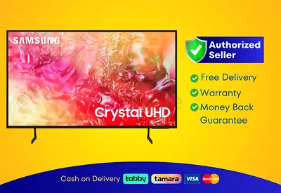 Samsung 75 Inch TV Smart - 4K, | Brand New | Warranty | FREE Delivery