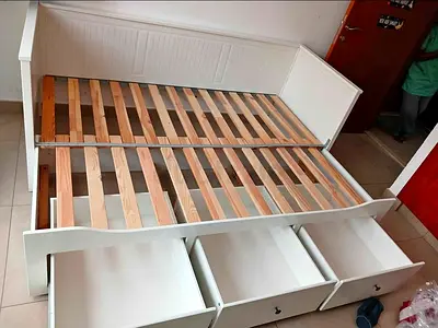 Ikea hemnes day bed with mattress 2