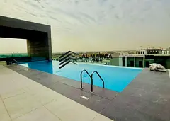 Gated community best location in Sharjah brand new 1bhk last price 70k