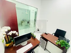 Discover the joy of hassle-free renting| Fully fitted office for Rent