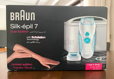 Braun silk-epil 7, dual epilator