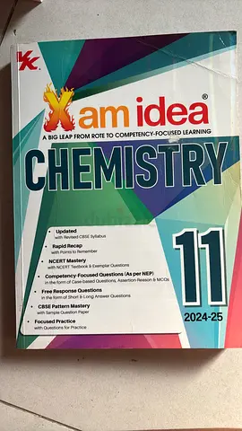 Xam idea Chemistry Class 11th 2024-25