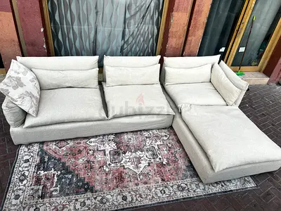 Marina home L Shape Sofa Beige Excellent condition