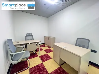 Vacant I Fully furnished I Corner Office I Fully Fitted | With Ejari