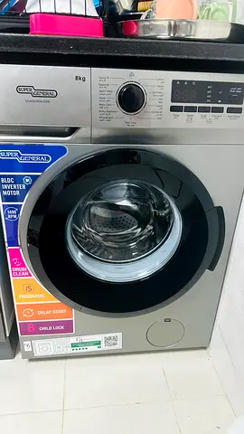 Super General 8kg Front Load Washing Machine - Good Working Condition