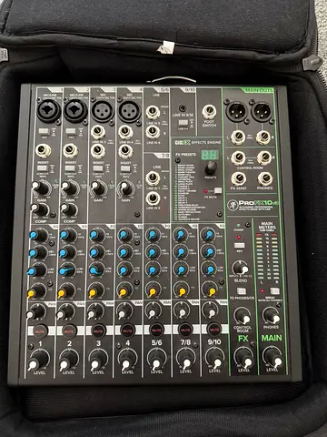 Mackie ProFX10v3 10-Channel Professional Mixer