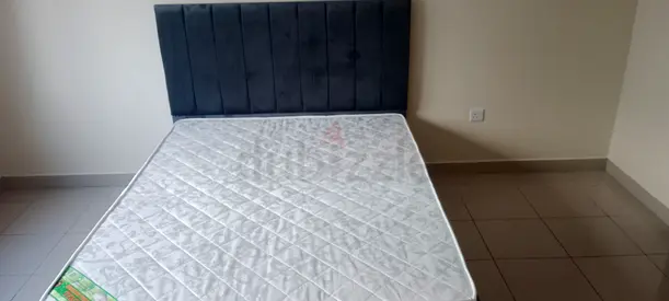Queen bed frame with madical mattress